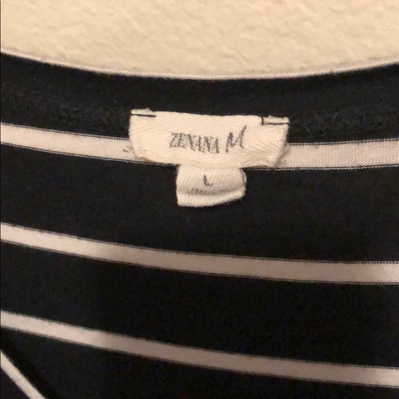 Long striped tee - Picture 3 of 3